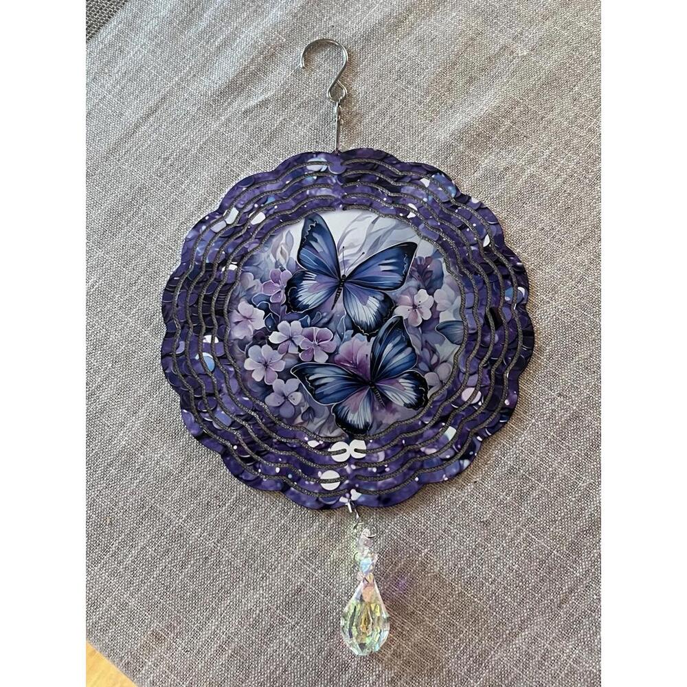 Butterfly Wind Spinner 8”
